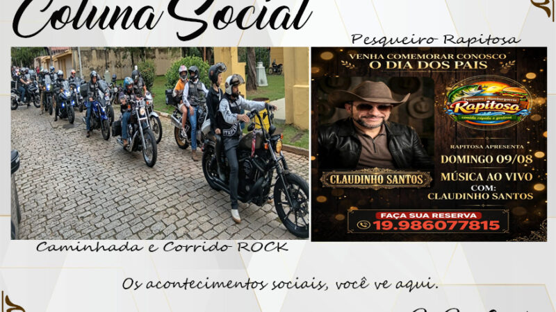 Coluna Social, por Rita Castellani