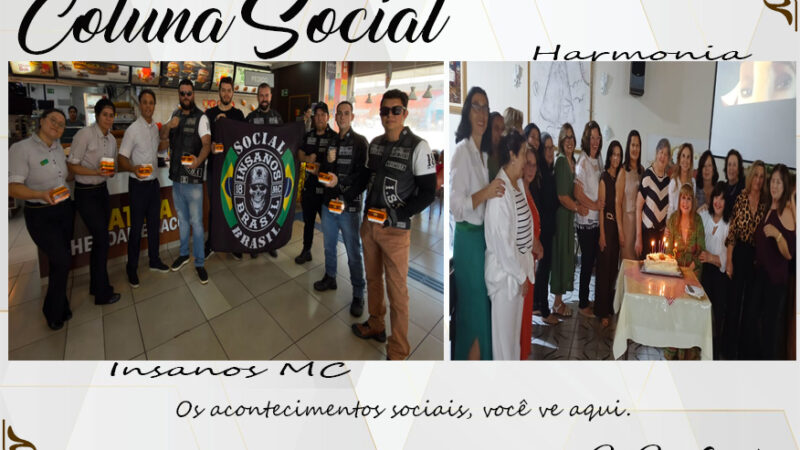 Coluna Social, por Rita Castellani