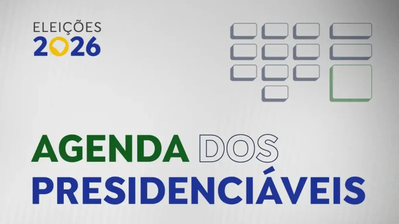 Veja a agenda dos candidatos à Presidência nesta quarta-feira