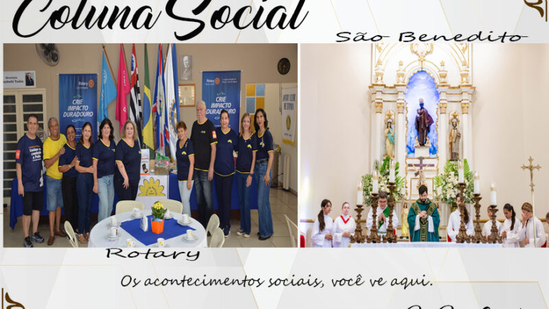 Coluna Social, por Rita Castellani