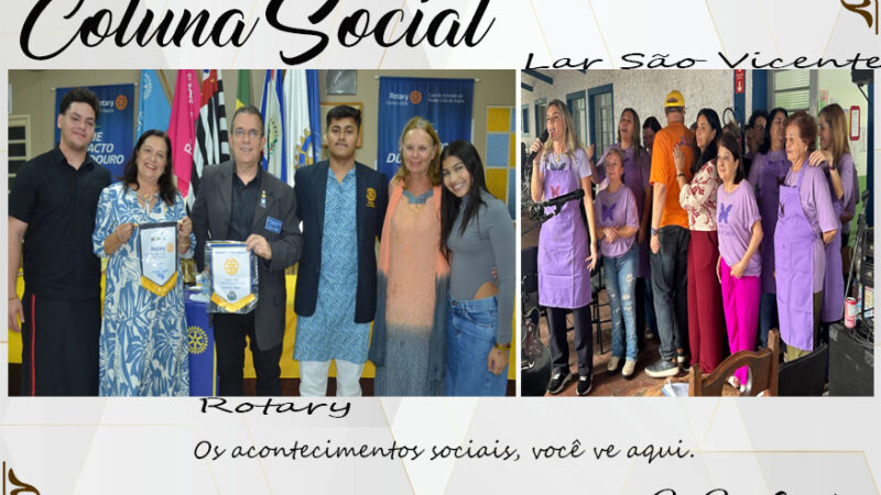 Coluna Social, por Rita Castellani