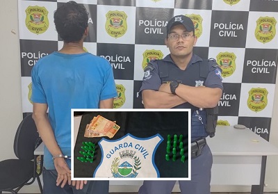 Tráfico no Assad Alcici termina com homem preso pela GCM